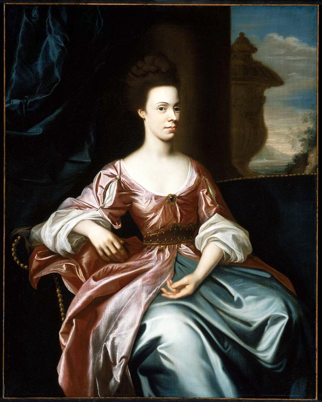 Mrs. Joseph Warren (Elizabeth Hooton) by John Singleton Copley
