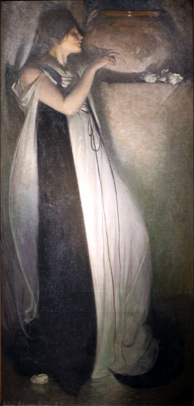 Isabella and the Pot of Basil by John White Alexander