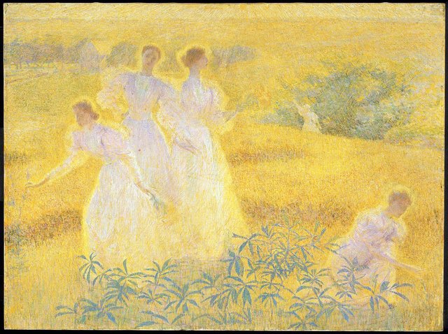 Girls in Sunlight by Philip Leslie Hale