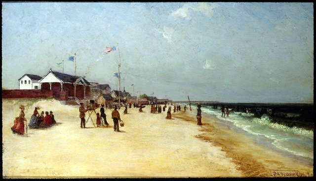 Rockaway Beach, Long Island, New York by Ralph Albert Blakelock