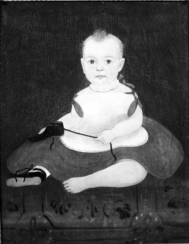 Portrait of a Baby by Sturtevant J. Hamblin