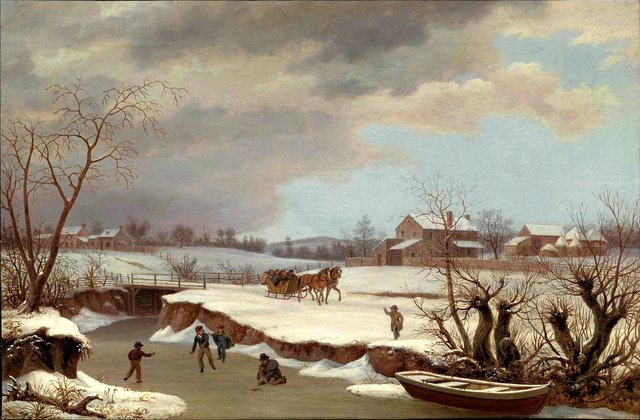 Skating by Thomas Birch