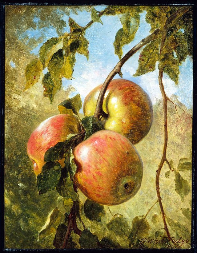 Apples by Worthington Whittredge