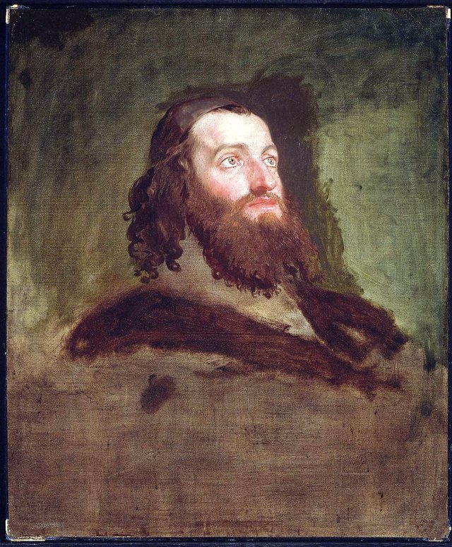 Head of a Jew by Washington Allston
