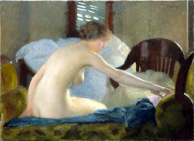 Nude by William McGregor Paxton