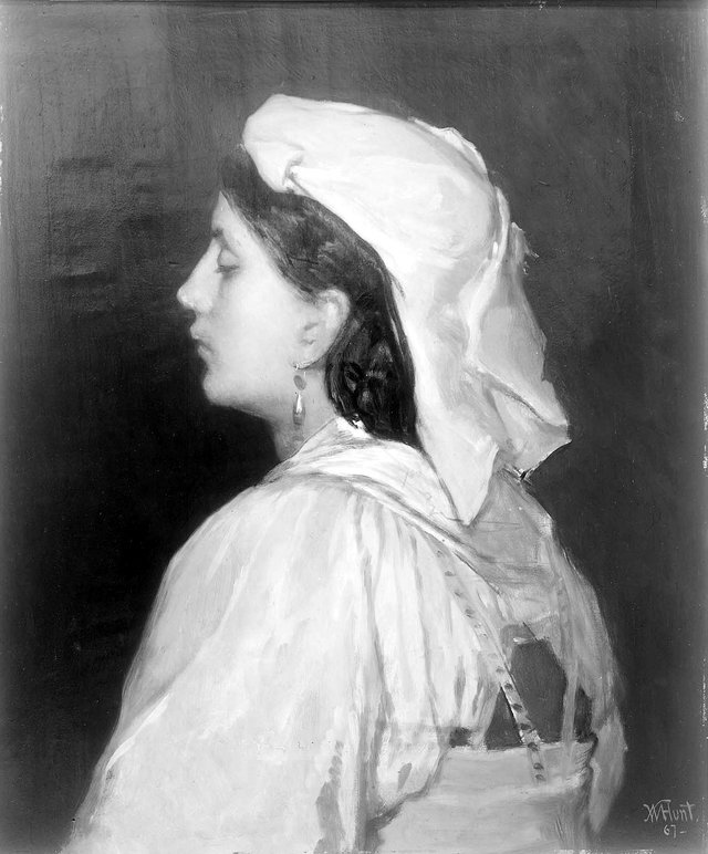 Italian Girl by William Morris Hunt