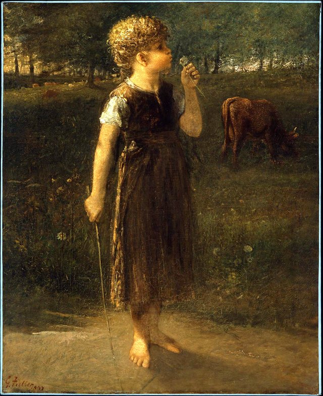 By the Wayside by George Fuller