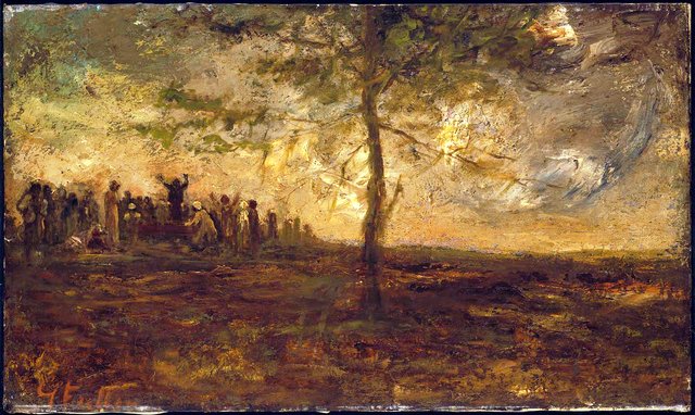 Negro Funeral, Alabama by George Fuller