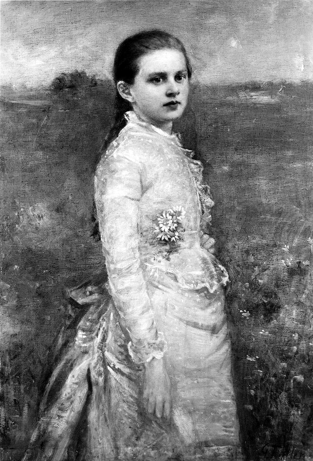 Ethel Reynolds Clarke by George Fuller
