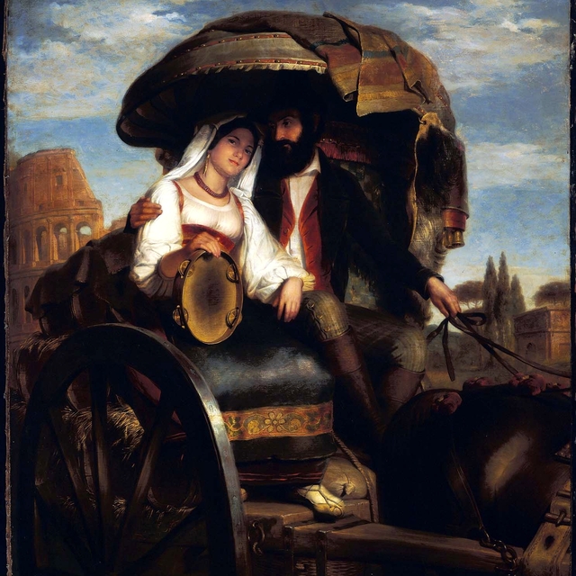 Roman Wine Cart by George Henry Hall
