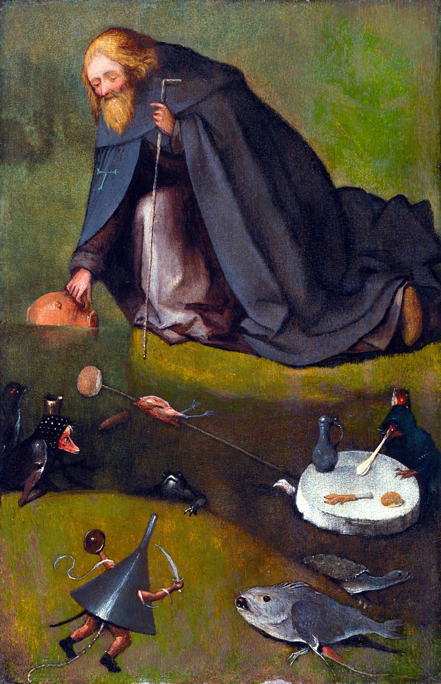 The Temptation of Saint Anthony by Hieronymus Bosch