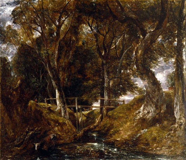 The Dell at Helmingham Park (Nelson-Atkins) by John Constable