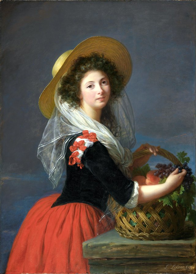 Portrait of Marie Gabrielle de Gramont, Duchesse de Caderousse by Élisabeth Louise Vigée Le Brun