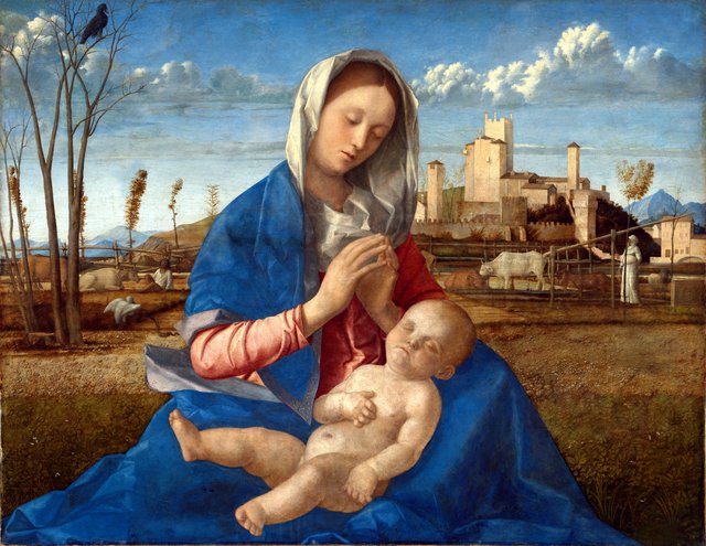 Madonna del Prato by Giovanni Bellini