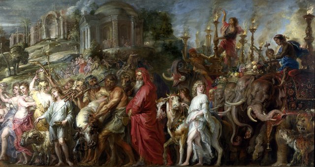 A Roman Triumph by Peter Paul Rubens