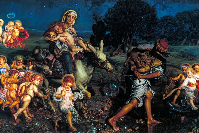 The Triumph of the Innocents by William Holman Hunt