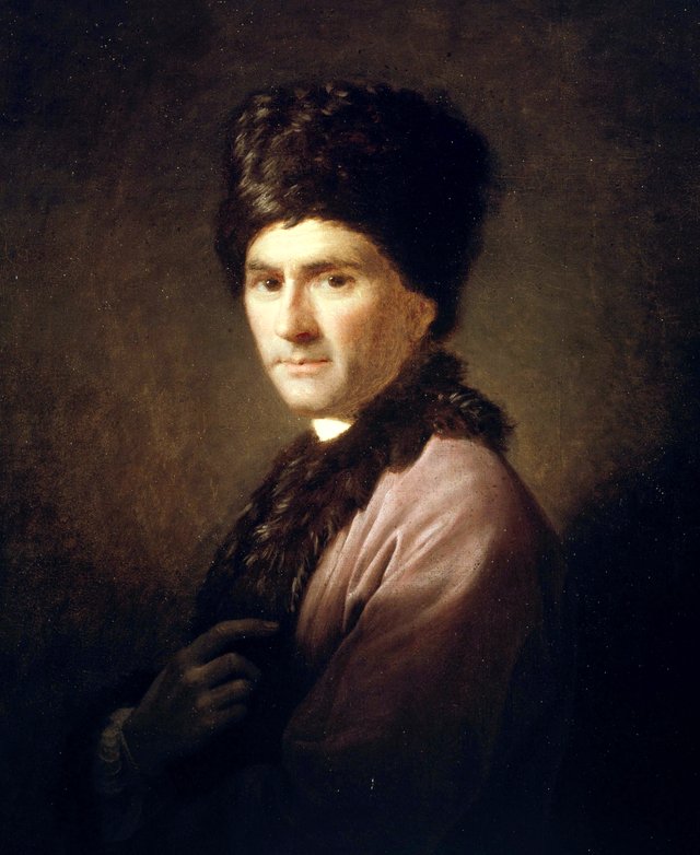 Jean-Jacques Rousseau by Allan Ramsay