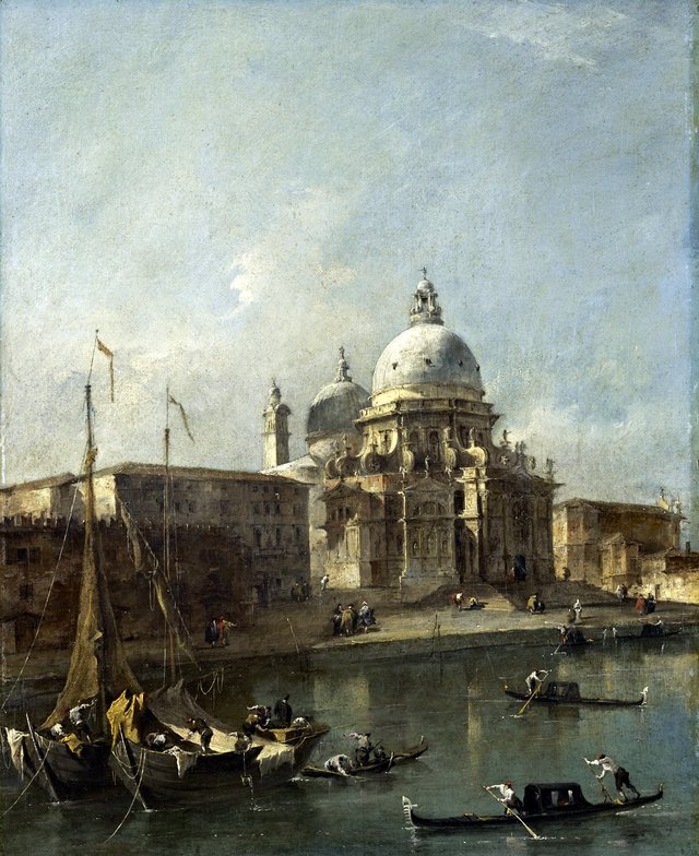 Santa Maria della Salute, Venice by Francesco Guardi