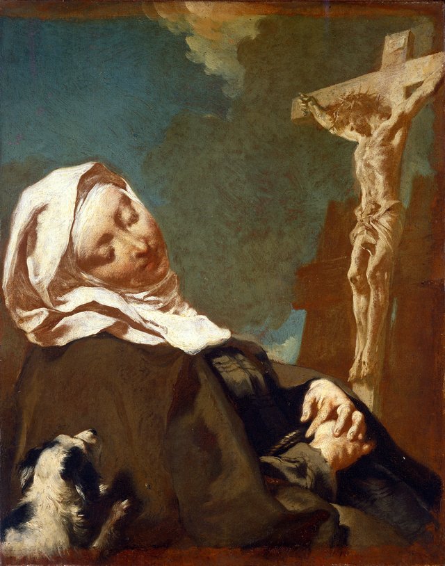 Saint Margaret of Cortona by Giovanni Battista Piazzetta
