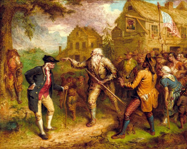 The Return of Rip Van Winkle by John Quidor
