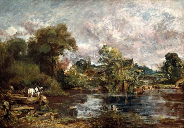 The White Horse by John Constable