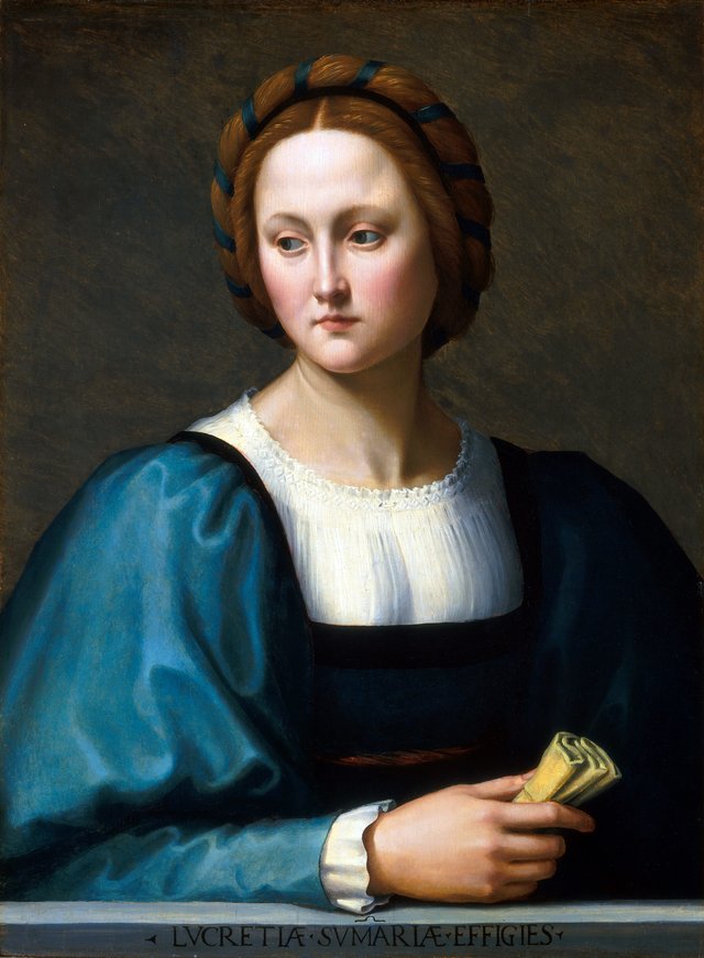 Lucrezia Sommaria by Ridolfo del Ghirlandaio