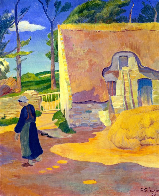 Farmhouse at Le Pouldu by Paul Sérusier