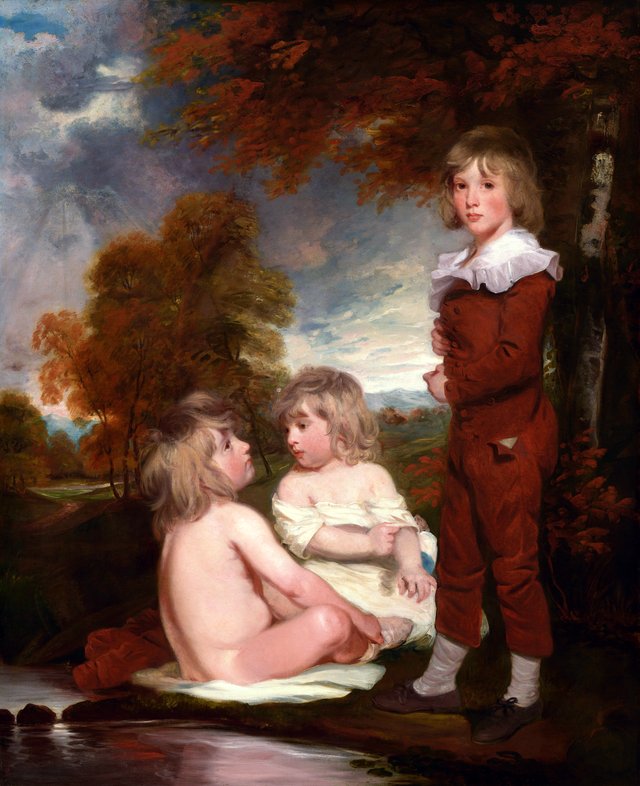 The Hoppner Children by John Hoppner