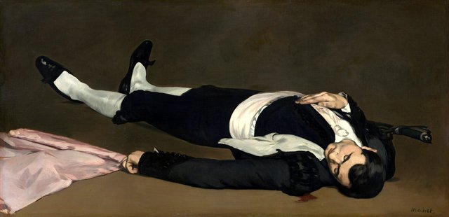 The Dead Toreador by Édouard Manet