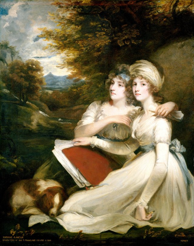 The Frankland Sisters by John Hoppner