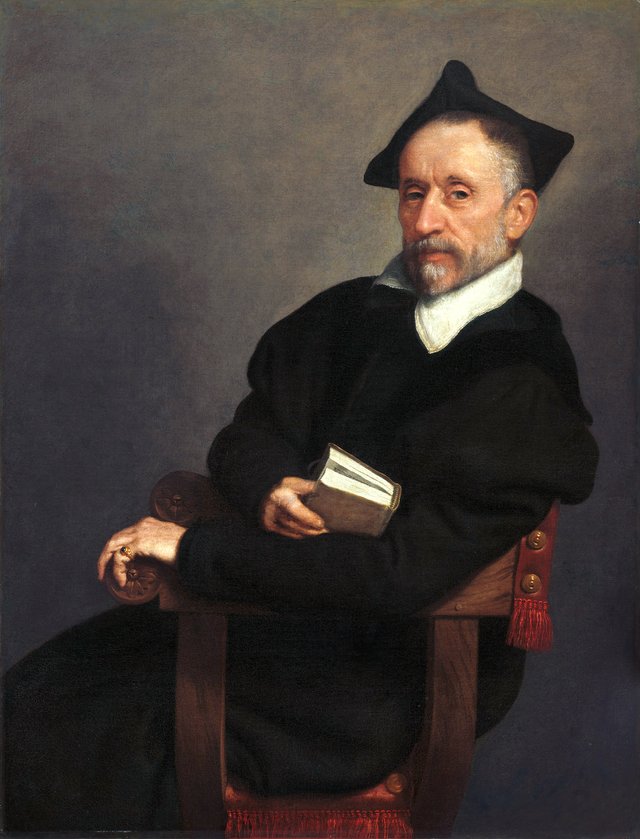 "Titian's Schoolmaster" by Giovanni Battista Moroni