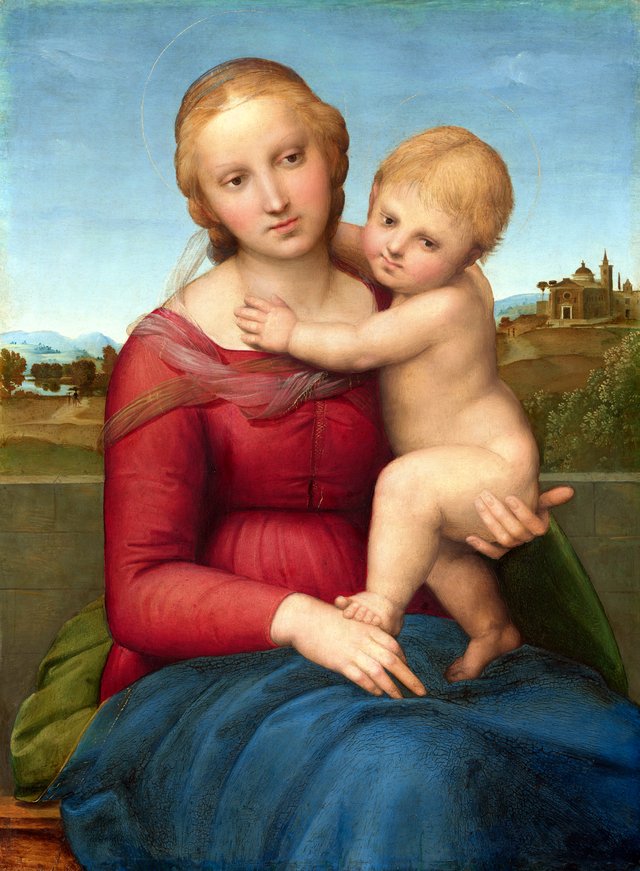The Small Cowper Madonna by Raphael