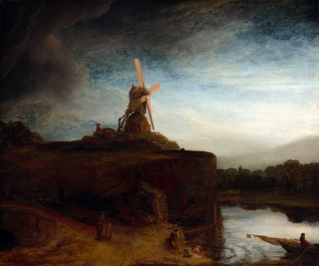 The Mill by Rembrandt