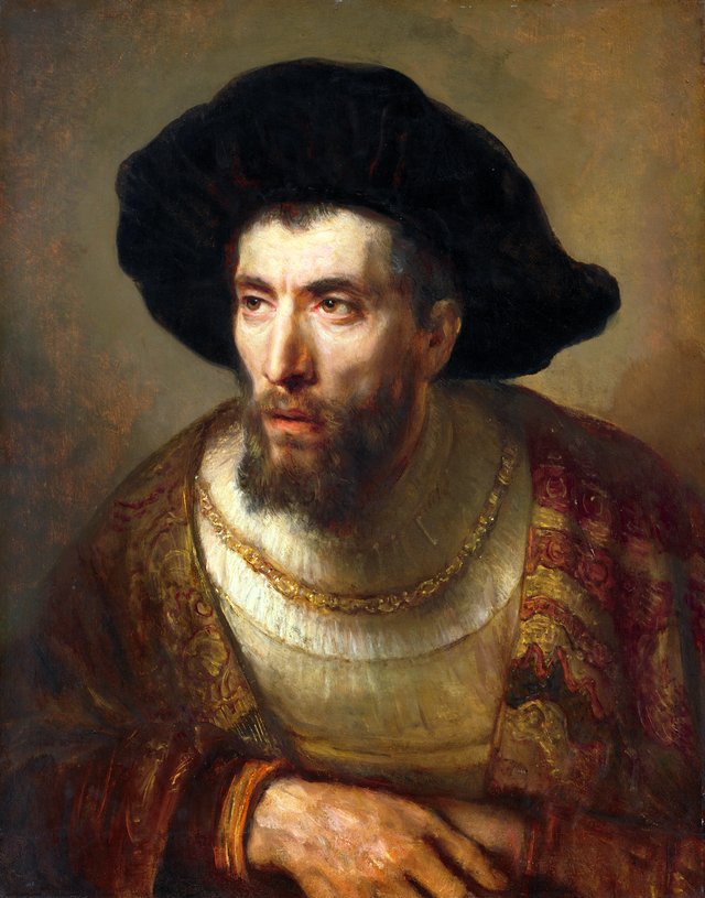 The Philosopher by Rembrandt