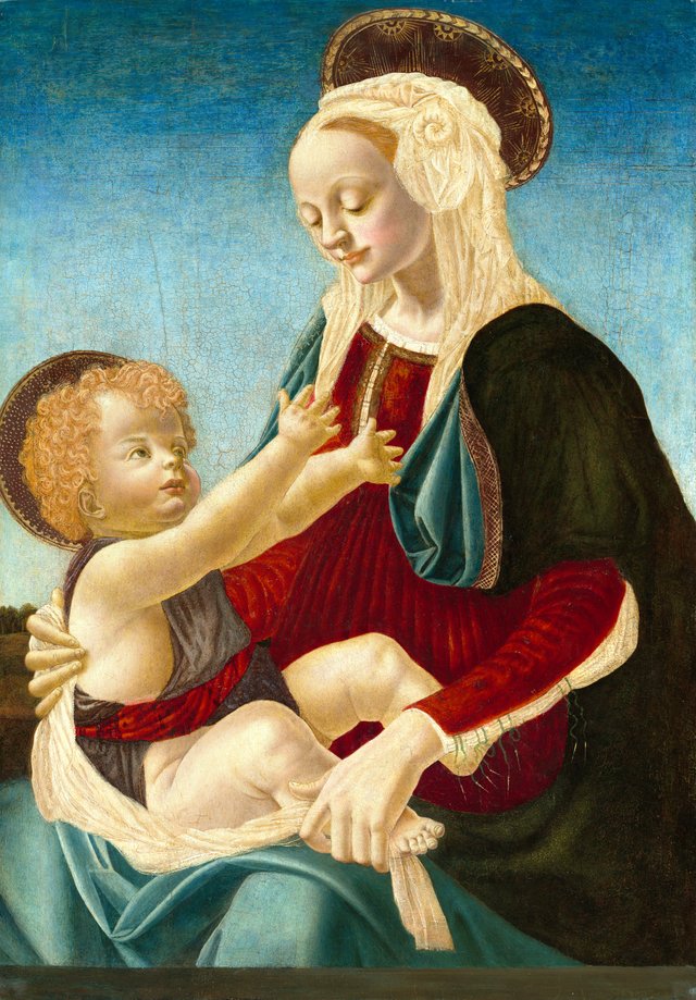 Madonna and Child by Andrea del Verrocchio