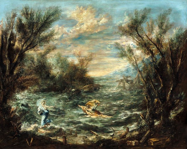 Christ at the Sea of Galilee by Alessandro Magnasco