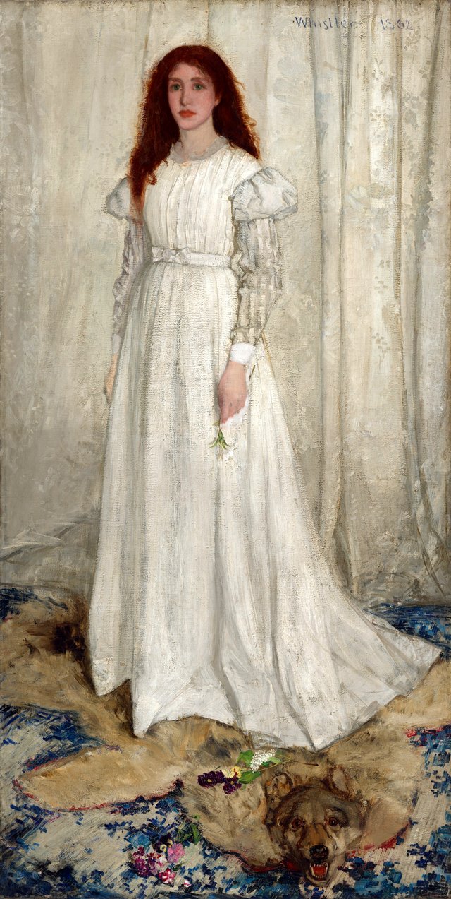Symphony in White, No. 1: The White Girl by James McNeill Whistler