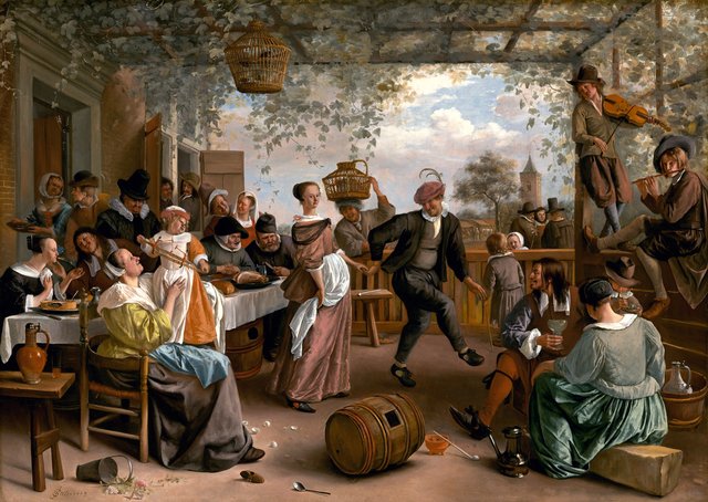 The Dancing Couple by Jan Steen