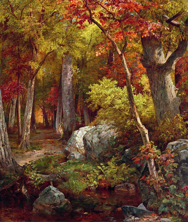 October by William Trost Richards