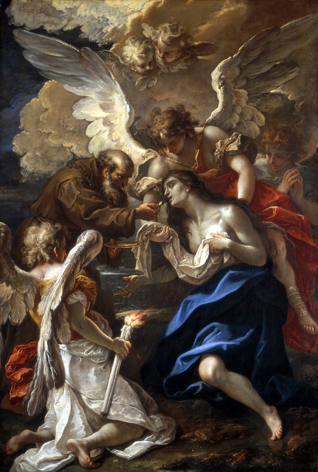 The Last Communion of Saint Mary of Egypt by Sebastiano Ricci