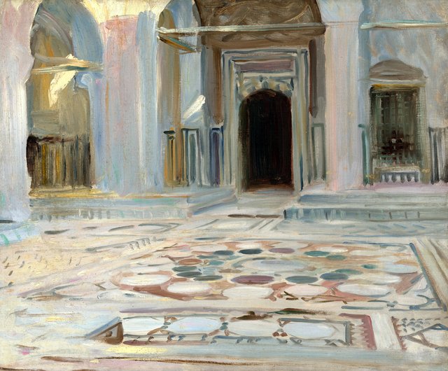 Pavement, Cairo by John Singer Sargent
