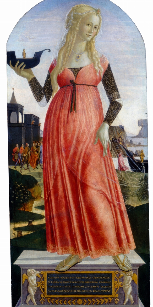 Claudia Quinta by Neroccio di Bartolomeo de' Landi