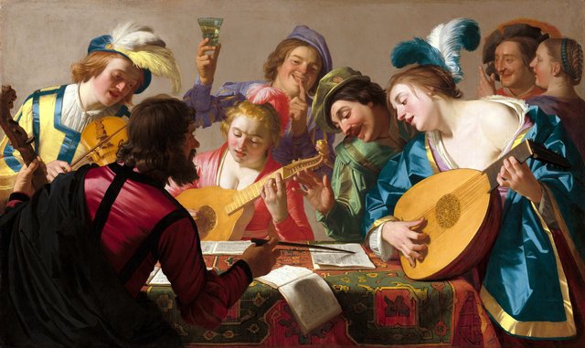 The Concert by Gerard van Honthorst