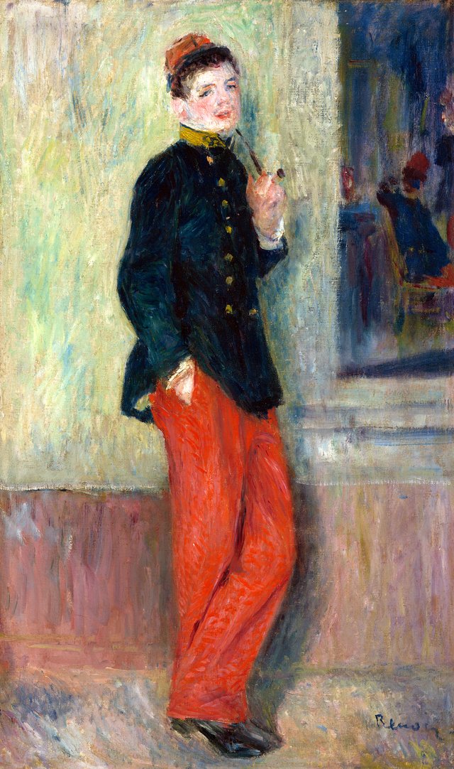The Young Soldier by Pierre-Auguste Renoir