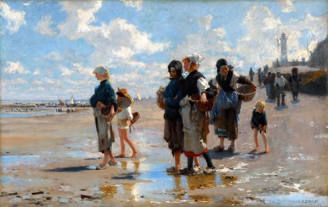 En route pour la pêche (Setting Out to Fish) by John Singer Sargent