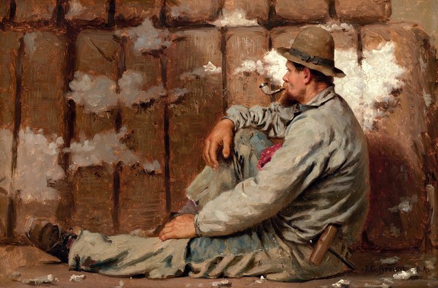 A Longshoreman by John George Brown