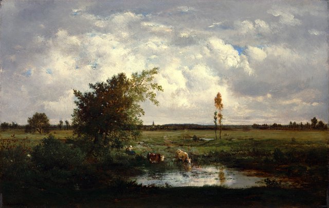 Sunlight by Théodore Rousseau
