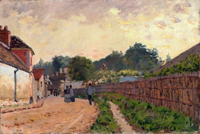 Marly-le-Roi by Alfred Sisley