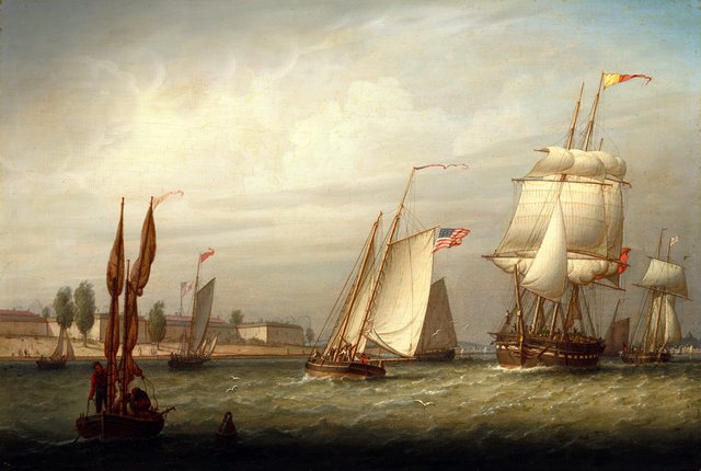 Boston Harbor by Robert Salmon