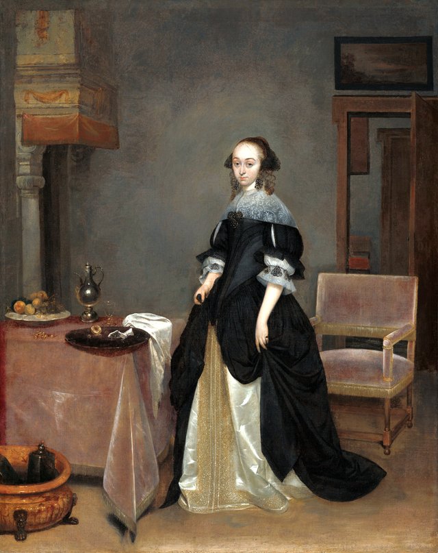 Maria van Suchtelen by Gerard ter Borch